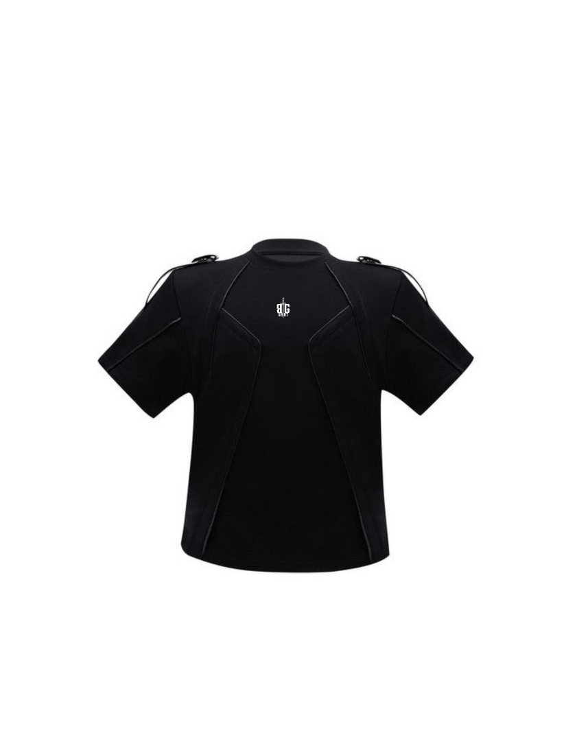 Reinforced Stitch Shoulder Strap Tee