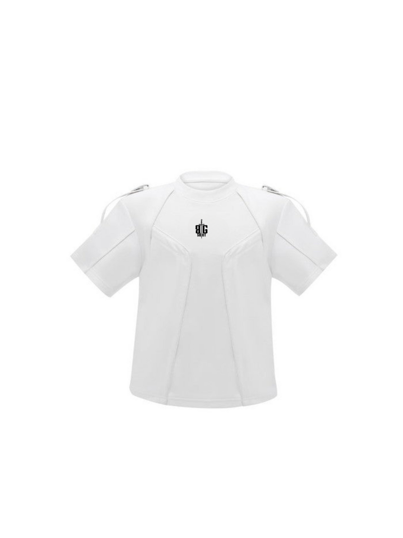 Reinforced Stitch Shoulder Strap Tee