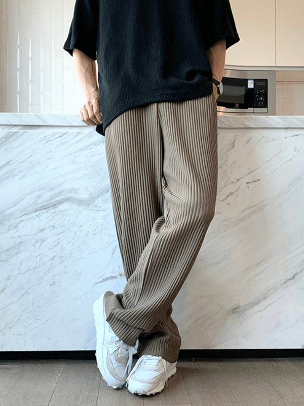 Ribbed Oversized Pants