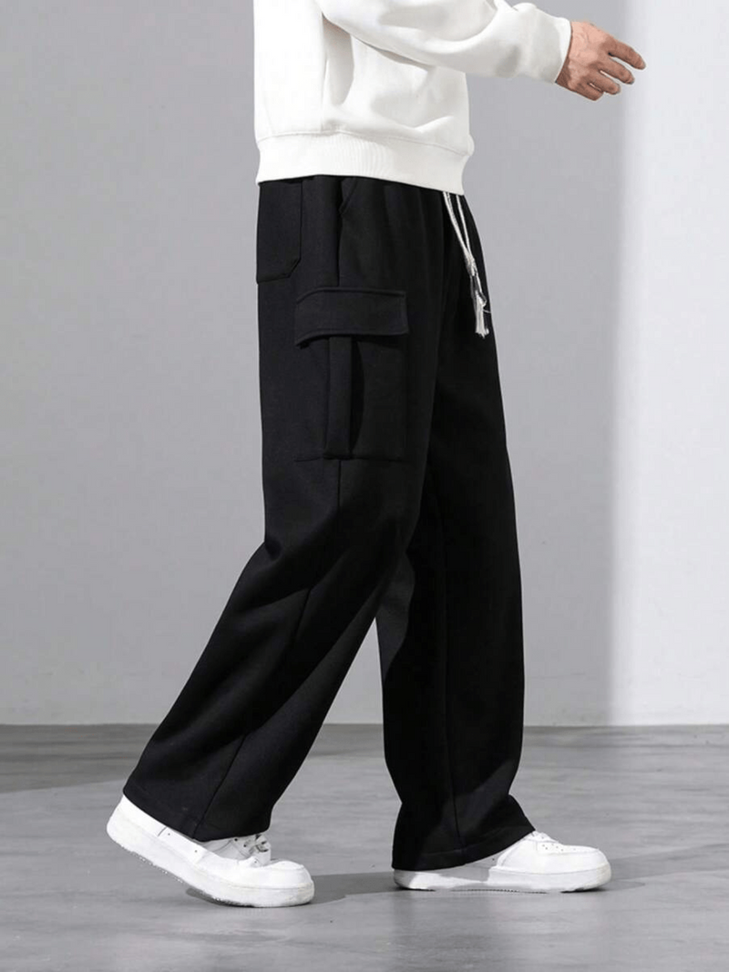 Fleece Cargo Pants