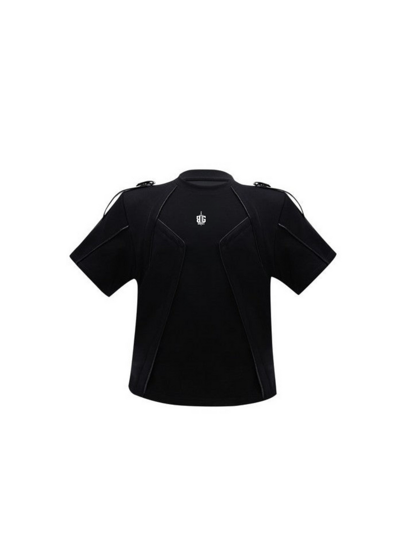Reinforced Stitch Shoulder Strap Tee